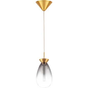 Люстра LIGHTSTAR COLORE 805118 LED 1х4W LM 3000K золото/дымчатый