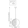 Светильник подвесной LIGHTSTAR Fermo 724264